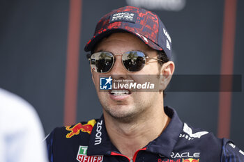 2023-10-19 - PEREZ Sergio (mex), Red Bull Racing RB19, portrait during the 2023 Formula 1 Lenovo United States Grand Prix, 18th round of the 2023 Formula One World Championship from October 20 to 22, 2023 on the Circuit of The Americas, in Austin, USA - F1 - US GRAND PRIX 2023 - FORMULA 1 - MOTORS