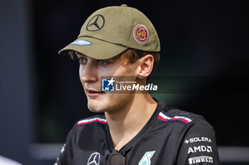 2023-10-19 - RUSSELL George (gbr), Mercedes AMG F1 Team W14, portrait during the 2023 Formula 1 Lenovo United States Grand Prix, 18th round of the 2023 Formula One World Championship from October 20 to 22, 2023 on the Circuit of The Americas, in Austin, USA - F1 - US GRAND PRIX 2023 - FORMULA 1 - MOTORS