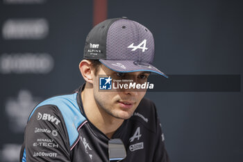 2023-10-19 - OCON Esteban (fra), Alpine F1 Team A523, portrait during the 2023 Formula 1 Lenovo United States Grand Prix, 18th round of the 2023 Formula One World Championship from October 20 to 22, 2023 on the Circuit of The Americas, in Austin, USA - F1 - US GRAND PRIX 2023 - FORMULA 1 - MOTORS