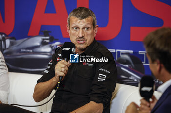 2023-10-20 - STEINER Guenther (ita), Team Principal of Haas F1 team, portrait press conference during the 2023 Formula 1 Lenovo United States Grand Prix, 18th round of the 2023 Formula One World Championship from October 20 to 22, 2023 on the Circuit of The Americas, in Austin, USA - F1 - US GRAND PRIX 2023 - FORMULA 1 - MOTORS