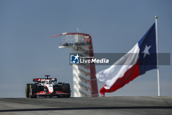 2023-10-20 - 20 MAGNUSSEN Kevin (den), Haas F1 Team VF-23 Ferrari, action during the 2023 Formula 1 Lenovo United States Grand Prix, 18th round of the 2023 Formula One World Championship from October 20 to 22, 2023 on the Circuit of The Americas, in Austin, USA - F1 - US GRAND PRIX 2023 - FORMULA 1 - MOTORS