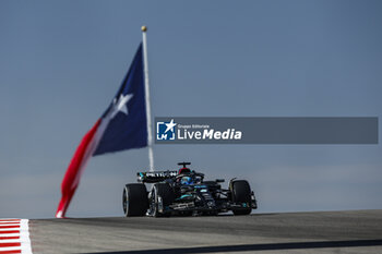 2023-10-20 - 63 RUSSELL George (gbr), Mercedes AMG F1 Team W14, action during the 2023 Formula 1 Lenovo United States Grand Prix, 18th round of the 2023 Formula One World Championship from October 20 to 22, 2023 on the Circuit of The Americas, in Austin, USA - F1 - US GRAND PRIX 2023 - FORMULA 1 - MOTORS