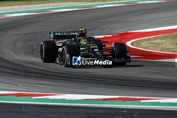2023-10-20 - 44 HAMILTON Lewis (gbr), Mercedes AMG F1 Team W14, action during the 2023 Formula 1 Lenovo United States Grand Prix, 18th round of the 2023 Formula One World Championship from October 20 to 22, 2023 on the Circuit of The Americas, in Austin, USA - F1 - US GRAND PRIX 2023 - FORMULA 1 - MOTORS