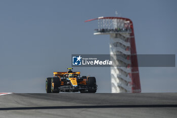 2023-10-20 - 04 NORRIS Lando (gbr), McLaren F1 Team MCL60, action during the 2023 Formula 1 Lenovo United States Grand Prix, 18th round of the 2023 Formula One World Championship from October 20 to 22, 2023 on the Circuit of The Americas, in Austin, USA - F1 - US GRAND PRIX 2023 - FORMULA 1 - MOTORS