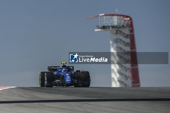 2023-10-20 - 02 SARGEANT Logan (usa), Williams Racing FW45, action during the 2023 Formula 1 Lenovo United States Grand Prix, 18th round of the 2023 Formula One World Championship from October 20 to 22, 2023 on the Circuit of The Americas, in Austin, USA - F1 - US GRAND PRIX 2023 - FORMULA 1 - MOTORS