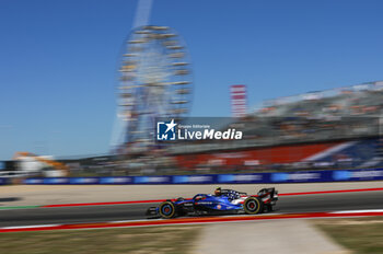 2023-10-20 - 02 SARGEANT Logan (usa), Williams Racing FW45, action during the 2023 Formula 1 Lenovo United States Grand Prix, 18th round of the 2023 Formula One World Championship from October 20 to 22, 2023 on the Circuit of The Americas, in Austin, USA - F1 - US GRAND PRIX 2023 - FORMULA 1 - MOTORS