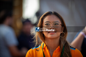 2023-10-20 - Bianca Bustamante - McLaren F1 Team reserve driver

during FORMULA 1 LENOVO UNITED STATES GRAND PRIX 2023 - Oct19 to Oct22 2023 Circuit of Americas, Austin, Texas, USA - FORMULA 1 LENOVO UNITED STATES GRAND PRIX 2023 - FORMULA 1 - MOTORS