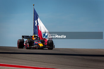 2023-10-20 - Max Verstappen (NED) Redbull Racing RB19

during FORMULA 1 LENOVO UNITED STATES GRAND PRIX 2023 - Oct19 to Oct22 2023 Circuit of Americas, Austin, Texas, USA - FORMULA 1 LENOVO UNITED STATES GRAND PRIX 2023 - FORMULA 1 - MOTORS