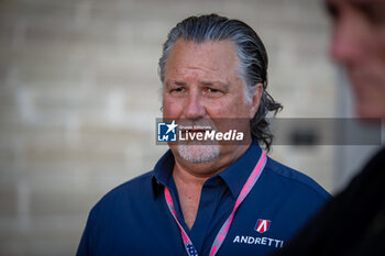 2023-10-20 - Michael Andretti (USA)

during FORMULA 1 LENOVO UNITED STATES GRAND PRIX 2023 - Oct19 to Oct22 2023 Circuit of Americas, Austin, Texas, USA - FORMULA 1 LENOVO UNITED STATES GRAND PRIX 2023 - FORMULA 1 - MOTORS