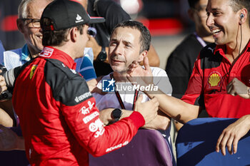 2023-10-21 - TODT Nicolas (fra), Allroad Manager, portrait LECLERC Charles (mco), Scuderia Ferrari SF-23, portrait during the 2023 Formula 1 Lenovo United States Grand Prix, 18th round of the 2023 Formula One World Championship from October 20 to 22, 2023 on the Circuit of The Americas, in Austin, USA - F1 - US GRAND PRIX 2023 - FORMULA 1 - MOTORS