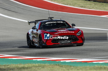 2023-10-21 - Mercedes AMG Safety Car during the 2023 Formula 1 Lenovo United States Grand Prix, 18th round of the 2023 Formula One World Championship from October 20 to 22, 2023 on the Circuit of The Americas, in Austin, USA - F1 - US GRAND PRIX 2023 - FORMULA 1 - MOTORS