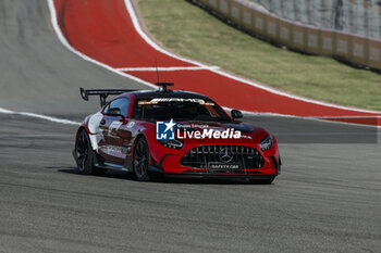 2023-10-21 - Mercedes AMG Safety Car during the 2023 Formula 1 Lenovo United States Grand Prix, 18th round of the 2023 Formula One World Championship from October 20 to 22, 2023 on the Circuit of The Americas, in Austin, USA - F1 - US GRAND PRIX 2023 - FORMULA 1 - MOTORS