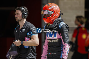 2023-10-21 - OCON Esteban (fra), Alpine F1 Team A523, portrait during the 2023 Formula 1 Lenovo United States Grand Prix, 18th round of the 2023 Formula One World Championship from October 20 to 22, 2023 on the Circuit of The Americas, in Austin, USA - F1 - US GRAND PRIX 2023 - FORMULA 1 - MOTORS