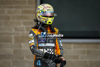 2023-10-21 - NORRIS Lando (gbr), McLaren F1 Team MCL60, portrait during the 2023 Formula 1 Lenovo United States Grand Prix, 18th round of the 2023 Formula One World Championship from October 20 to 22, 2023 on the Circuit of The Americas, in Austin, USA - F1 - US GRAND PRIX 2023 - FORMULA 1 - MOTORS