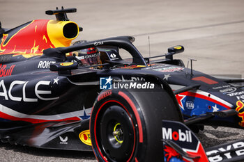 2023-10-21 - 01 VERSTAPPEN Max (nld), Red Bull Racing RB19, action during the 2023 Formula 1 Lenovo United States Grand Prix, 18th round of the 2023 Formula One World Championship from October 20 to 22, 2023 on the Circuit of The Americas, in Austin, USA - F1 - US GRAND PRIX 2023 - FORMULA 1 - MOTORS