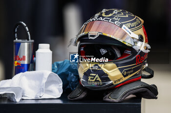 2023-10-21 - VERSTAPPEN Max (ned), Red Bull Racing RB19, portrait helmet, casque, during the 2023 Formula 1 Lenovo United States Grand Prix, 18th round of the 2023 Formula One World Championship from October 20 to 22, 2023 on the Circuit of The Americas, in Austin, USA - F1 - US GRAND PRIX 2023 - FORMULA 1 - MOTORS