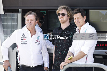 2023-10-21 - Austin Russell, CEO of Luminar Technologies portrait WOLFF Toto (aut), Team Principal & CEO of Mercedes AMG F1 Team, portrait during the 2023 Formula 1 Lenovo United States Grand Prix, 18th round of the 2023 Formula One World Championship from October 20 to 22, 2023 on the Circuit of The Americas, in Austin, USA - F1 - US GRAND PRIX 2023 - FORMULA 1 - MOTORS