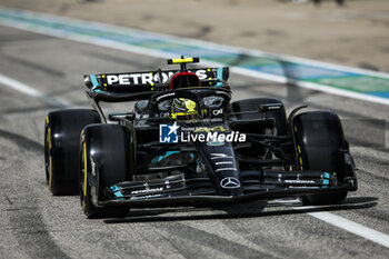 2023-10-21 - 44 HAMILTON Lewis (gbr), Mercedes AMG F1 Team W14, action during the 2023 Formula 1 Lenovo United States Grand Prix, 18th round of the 2023 Formula One World Championship from October 20 to 22, 2023 on the Circuit of The Americas, in Austin, USA - F1 - US GRAND PRIX 2023 - FORMULA 1 - MOTORS