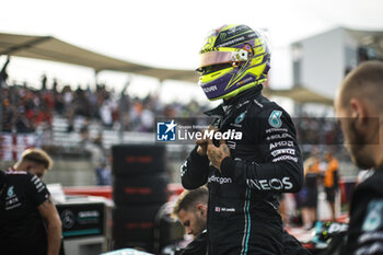 2023-10-21 - HAMILTON Lewis (gbr), Mercedes AMG F1 Team W14, portrait during the 2023 Formula 1 Lenovo United States Grand Prix, 18th round of the 2023 Formula One World Championship from October 20 to 22, 2023 on the Circuit of The Americas, in Austin, USA - F1 - US GRAND PRIX 2023 - FORMULA 1 - MOTORS