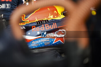2023-10-21 - Red Bull Racing RB19, mechanical detail during the 2023 Formula 1 Lenovo United States Grand Prix, 18th round of the 2023 Formula One World Championship from October 20 to 22, 2023 on the Circuit of The Americas, in Austin, USA - F1 - US GRAND PRIX 2023 - FORMULA 1 - MOTORS