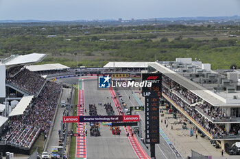 2023-10-21 - starting grid during the 2023 Formula 1 Lenovo United States Grand Prix, 18th round of the 2023 Formula One World Championship from October 20 to 22, 2023 on the Circuit of The Americas, in Austin, USA - F1 - US GRAND PRIX 2023 - FORMULA 1 - MOTORS