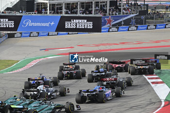 2023-10-21 - start of the race, depart, during the 2023 Formula 1 Lenovo United States Grand Prix, 18th round of the 2023 Formula One World Championship from October 20 to 22, 2023 on the Circuit of The Americas, in Austin, USA - F1 - US GRAND PRIX 2023 - FORMULA 1 - MOTORS