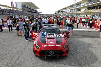 2023-10-21 - Mercedes AMG safety car, during the 2023 Formula 1 Lenovo United States Grand Prix, 18th round of the 2023 Formula One World Championship from October 20 to 22, 2023 on the Circuit of The Americas, in Austin, USA - F1 - US GRAND PRIX 2023 - FORMULA 1 - MOTORS