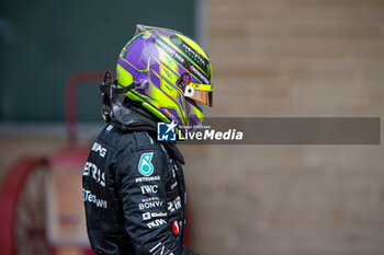 2023-10-21 - Lewis Hamilton (GBR) Mercedes W14 E Performance Sprint Shoot Out

during FORMULA 1 LENOVO UNITED STATES GRAND PRIX 2023 - Oct19 to Oct22 2023 Circuit of Americas, Austin, Texas, USA - FORMULA 1 LENOVO UNITED STATES GRAND PRIX 2023 - FORMULA 1 - MOTORS