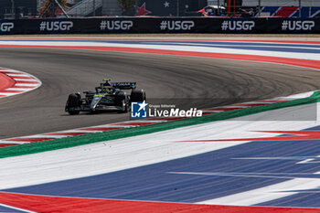 2023-10-21 - Lewis Hamilton (GBR) Mercedes W14 E Performance

during FORMULA 1 LENOVO UNITED STATES GRAND PRIX 2023 - Oct19 to Oct22 2023 Circuit of Americas, Austin, Texas, USA - FORMULA 1 LENOVO UNITED STATES GRAND PRIX 2023 - FORMULA 1 - MOTORS