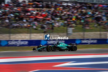 2023-10-21 - Lance Stroll (CAN) Aston Martin F1 Team AMR23

during FORMULA 1 LENOVO UNITED STATES GRAND PRIX 2023 - Oct19 to Oct22 2023 Circuit of Americas, Austin, Texas, USA - FORMULA 1 LENOVO UNITED STATES GRAND PRIX 2023 - FORMULA 1 - MOTORS