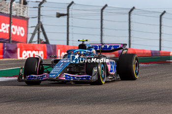 2023-10-21 - Pierre Gasly (FRA) Alpine A523

during Saturday Oct21th Sprint Race Event - FORMULA 1 LENOVO UNITED STATES GRAND PRIX 2023 - Oct19 to Oct22 2023 Circuit of Americas, Austin, Texas, USA - FORMULA 1 LENOVO UNITED STATES GRAND PRIX 2023 - FORMULA 1 - MOTORS