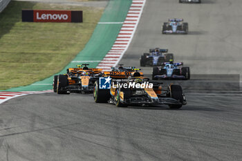 2023-10-22 - 04 NORRIS Lando (gbr), McLaren F1 Team MCL60, action during the 2023 Formula 1 Lenovo United States Grand Prix, 18th round of the 2023 Formula One World Championship from October 20 to 22, 2023 on the Circuit of The Americas, in Austin, USA - F1 - US GRAND PRIX 2023 - FORMULA 1 - MOTORS