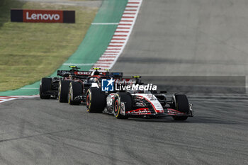 2023-10-22 - 27 HULKENBERG Nico (ger), Haas F1 Team VF-23 Ferrari, action during the 2023 Formula 1 Lenovo United States Grand Prix, 18th round of the 2023 Formula One World Championship from October 20 to 22, 2023 on the Circuit of The Americas, in Austin, USA - F1 - US GRAND PRIX 2023 - FORMULA 1 - MOTORS