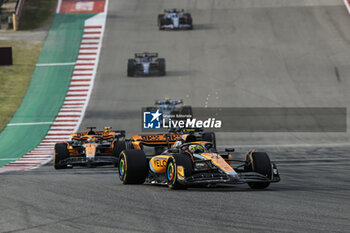 2023-10-22 - 04 NORRIS Lando (gbr), McLaren F1 Team MCL60, action during the 2023 Formula 1 Lenovo United States Grand Prix, 18th round of the 2023 Formula One World Championship from October 20 to 22, 2023 on the Circuit of The Americas, in Austin, USA - F1 - US GRAND PRIX 2023 - FORMULA 1 - MOTORS