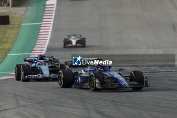 2023-10-22 - 23 ALBON Alexander (tha), Williams Racing FW45, action 31 OCON Esteban (fra), Alpine F1 Team A523, action during the 2023 Formula 1 Lenovo United States Grand Prix, 18th round of the 2023 Formula One World Championship from October 20 to 22, 2023 on the Circuit of The Americas, in Austin, USA - F1 - US GRAND PRIX 2023 - FORMULA 1 - MOTORS