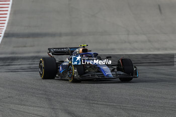 2023-10-22 - 02 SARGEANT Logan (usa), Williams Racing FW45, action during the 2023 Formula 1 Lenovo United States Grand Prix, 18th round of the 2023 Formula One World Championship from October 20 to 22, 2023 on the Circuit of The Americas, in Austin, USA - F1 - US GRAND PRIX 2023 - FORMULA 1 - MOTORS