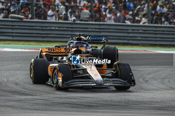 2023-10-22 - 81 PIASTRI Oscar (aus), McLaren F1 Team MCL60, action during the 2023 Formula 1 Lenovo United States Grand Prix, 18th round of the 2023 Formula One World Championship from October 20 to 22, 2023 on the Circuit of The Americas, in Austin, USA - F1 - US GRAND PRIX 2023 - FORMULA 1 - MOTORS