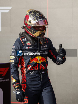 2023-10-22 - VERSTAPPEN Max (ned), Red Bull Racing RB19, portrait sprint race win during the 2023 Formula 1 Lenovo United States Grand Prix, 18th round of the 2023 Formula One World Championship from October 20 to 22, 2023 on the Circuit of The Americas, in Austin, USA - F1 - US GRAND PRIX 2023 - FORMULA 1 - MOTORS