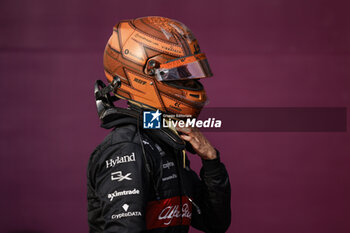 2023-10-22 - ZHOU Guanyu (chi), Alfa Romeo F1 Team Stake C43, portrait during the 2023 Formula 1 Lenovo United States Grand Prix, 18th round of the 2023 Formula One World Championship from October 20 to 22, 2023 on the Circuit of The Americas, in Austin, USA - F1 - US GRAND PRIX 2023 - FORMULA 1 - MOTORS
