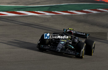 2023-10-22 - 44 HAMILTON Lewis (gbr), Mercedes AMG F1 Team W14, action during the 2023 Formula 1 Lenovo United States Grand Prix, 18th round of the 2023 Formula One World Championship from October 20 to 22, 2023 on the Circuit of The Americas, in Austin, USA - F1 - US GRAND PRIX 2023 - FORMULA 1 - MOTORS