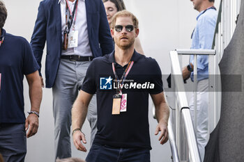 2023-10-22 - Prince Harry, Duke of Sussex portrait during the 2023 Formula 1 Lenovo United States Grand Prix, 18th round of the 2023 Formula One World Championship from October 20 to 22, 2023 on the Circuit of The Americas, in Austin, USA - F1 - US GRAND PRIX 2023 - RACE - FORMULA 1 - MOTORS
