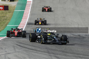 2023-10-22 - 44 HAMILTON Lewis (gbr), Mercedes AMG F1 Team W14, action during the 2023 Formula 1 Lenovo United States Grand Prix, 18th round of the 2023 Formula One World Championship from October 20 to 22, 2023 on the Circuit of The Americas, in Austin, USA - F1 - US GRAND PRIX 2023 - RACE - FORMULA 1 - MOTORS