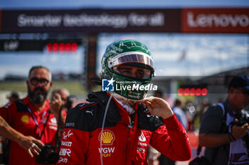 2023-10-22 - LECLERC Charles (mco), Scuderia Ferrari SF-23, portrait during the 2023 Formula 1 Lenovo United States Grand Prix, 18th round of the 2023 Formula One World Championship from October 20 to 22, 2023 on the Circuit of The Americas, in Austin, USA - F1 - US GRAND PRIX 2023 - RACE - FORMULA 1 - MOTORS
