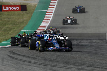 2023-10-22 - 31 OCON Esteban (fra), Alpine F1 Team A523, action during the 2023 Formula 1 Lenovo United States Grand Prix, 18th round of the 2023 Formula One World Championship from October 20 to 22, 2023 on the Circuit of The Americas, in Austin, USA - F1 - US GRAND PRIX 2023 - RACE - FORMULA 1 - MOTORS