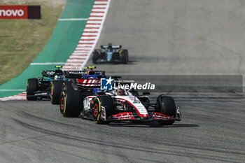 2023-10-22 - 20 MAGNUSSEN Kevin (den), Haas F1 Team VF-23 Ferrari, action during the 2023 Formula 1 Lenovo United States Grand Prix, 18th round of the 2023 Formula One World Championship from October 20 to 22, 2023 on the Circuit of The Americas, in Austin, USA - F1 - US GRAND PRIX 2023 - RACE - FORMULA 1 - MOTORS