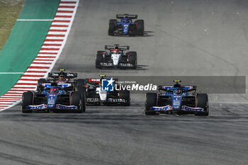 2023-10-22 - 31 OCON Esteban (fra), Alpine F1 Team A523, action 10 GASLY Pierre (fra), Alpine F1 Team A523, action during the 2023 Formula 1 Lenovo United States Grand Prix, 18th round of the 2023 Formula One World Championship from October 20 to 22, 2023 on the Circuit of The Americas, in Austin, USA - F1 - US GRAND PRIX 2023 - RACE - FORMULA 1 - MOTORS