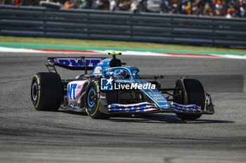 2023-10-22 - 10 GASLY Pierre (fra), Alpine F1 Team A523, action during the 2023 Formula 1 Lenovo United States Grand Prix, 18th round of the 2023 Formula One World Championship from October 20 to 22, 2023 on the Circuit of The Americas, in Austin, USA - F1 - US GRAND PRIX 2023 - RACE - FORMULA 1 - MOTORS