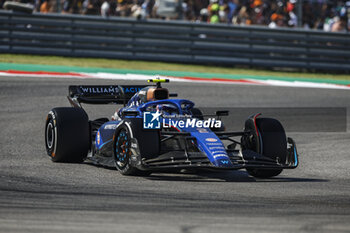 2023-10-22 - 02 SARGEANT Logan (usa), Williams Racing FW45, action during the 2023 Formula 1 Lenovo United States Grand Prix, 18th round of the 2023 Formula One World Championship from October 20 to 22, 2023 on the Circuit of The Americas, in Austin, USA - F1 - US GRAND PRIX 2023 - RACE - FORMULA 1 - MOTORS