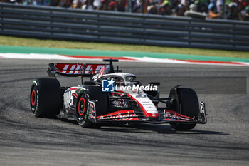 2023-10-22 - 20 MAGNUSSEN Kevin (den), Haas F1 Team VF-23 Ferrari, action during the 2023 Formula 1 Lenovo United States Grand Prix, 18th round of the 2023 Formula One World Championship from October 20 to 22, 2023 on the Circuit of The Americas, in Austin, USA - F1 - US GRAND PRIX 2023 - RACE - FORMULA 1 - MOTORS