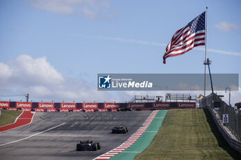 2023-10-22 - 02 SARGEANT Logan (usa), Williams Racing FW45, action during the 2023 Formula 1 Lenovo United States Grand Prix, 18th round of the 2023 Formula One World Championship from October 20 to 22, 2023 on the Circuit of The Americas, in Austin, USA - F1 - US GRAND PRIX 2023 - RACE - FORMULA 1 - MOTORS